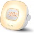Muse Light ML-198 CR Radio Alarm Clock, White