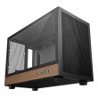 DeepCool CH260 WOOD Micro Tower Black, Wood