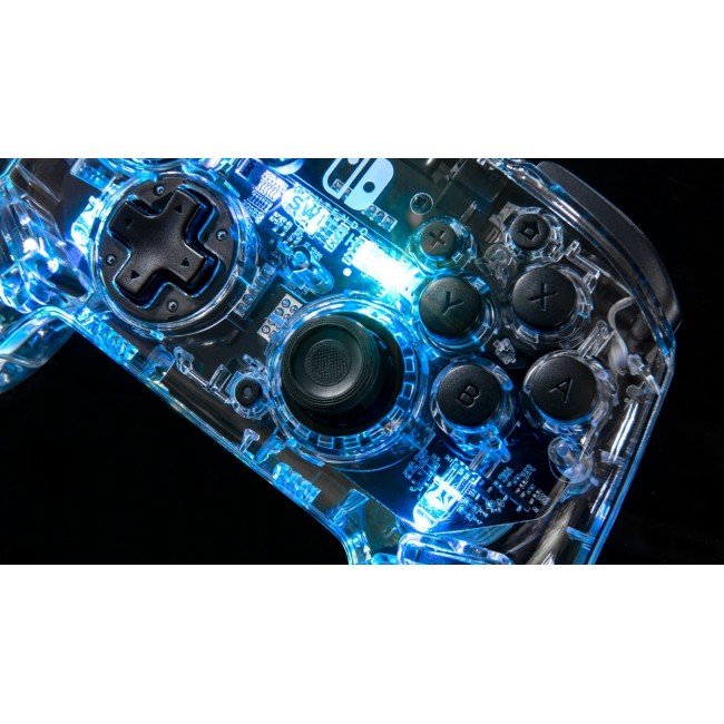 PDP Afterglow Black, Transparent Gamepad Analogue / Digital Nintendo Switch, Nintendo Switch Lite, Nintendo Switch OLED PDP Afterglow Black, Transparent Gamepad Analogue / Digital Nintendo Switch, Nintendo Switch Lite, Nintendo Switch OLED