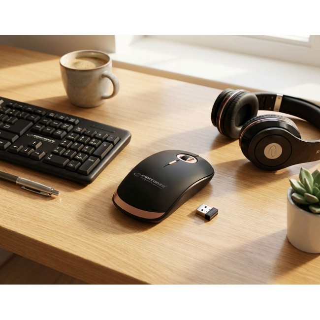 Esperanza EM127 Mouse RF Wireless Optical 1600 DPI Black