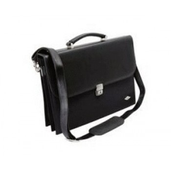 Wedo Ladies Flap-Over Briefcase Ladies case Black
