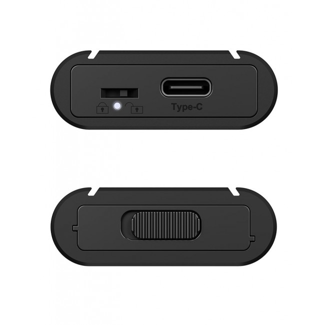 ICY BOX IB-1807MT-C31 SSD enclosure Black M.2