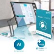 I.R.I.S. IRIScan Visualizer 7 + Readiris Dyslexic 2.0 Overhead scanner 4160 x 3120 DPI A3 Arctic blue, Silver