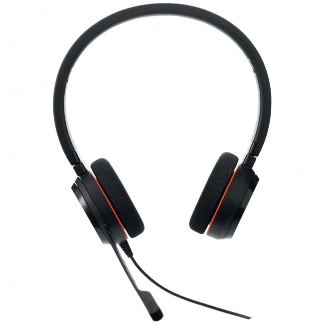 Jabra Evolve 20 UC Stereo Headset Wired Head-band Office/Call center USB Type-A Black