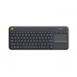 Logitech K400 Plus keyboard RF Wireless Dutch Black Logitech K400 Plus keyboard RF Wireless Dutch Black