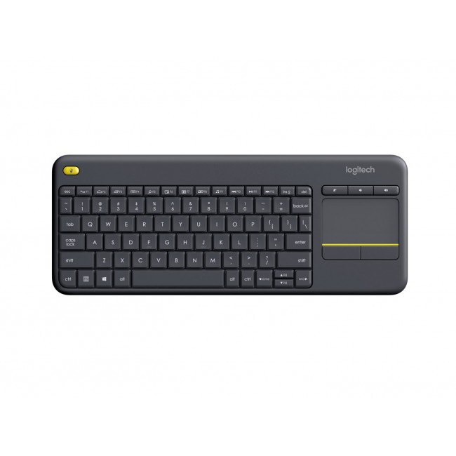 Logitech K400 Plus keyboard RF Wireless Dutch Black Logitech K400 Plus keyboard RF Wireless Dutch Black