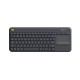 Logitech K400 Plus keyboard RF Wireless Dutch Black Logitech K400 Plus keyboard RF Wireless Dutch Black