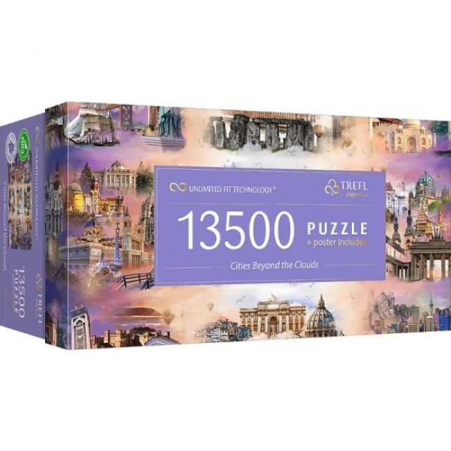 Puzzle Prime 13500 pcs. Cities beyond the clouds 81030 TREFL