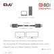 CLUB3D DisplayPort 2.1 Bi-Directional VESA DP80 Certified Cable 4K240Hz, 8K60Hz or 10K60Hz M/M 1.6m/5.25ft CLUB3D DisplayPort 2.1 Bi-Directional VESA DP80 Certified Cable 4K240Hz, 8K60Hz or 10K60Hz M/M 1.6m/5.25ft
