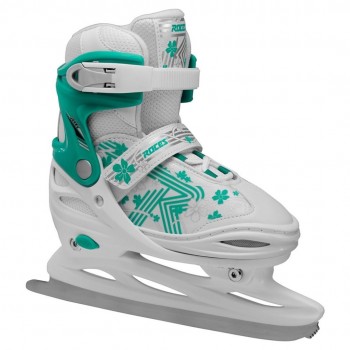 Roces Jokey Ice 3.0 Girl White-Turquoise Ice Skates 450708 06 30-33