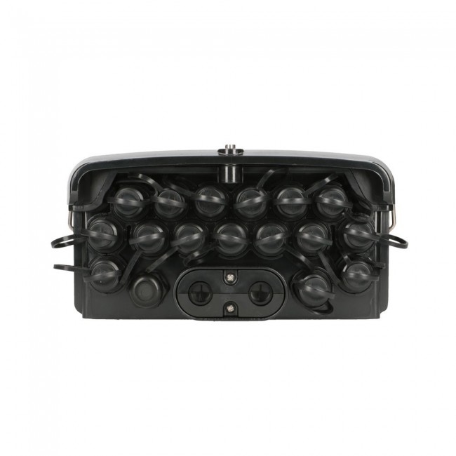 Extralink Fiber optic terminal box Jennifer 16 core, black, with connector Extralink Fiber optic terminal box Jennifer 16 core, black, with connector