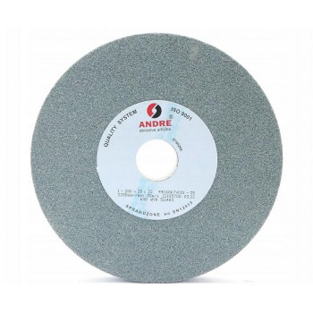 ANDRE FLAT GRINDING WHEEL 200mm x 25mm x 32mm 99C60K7VC01-35 GREEN 