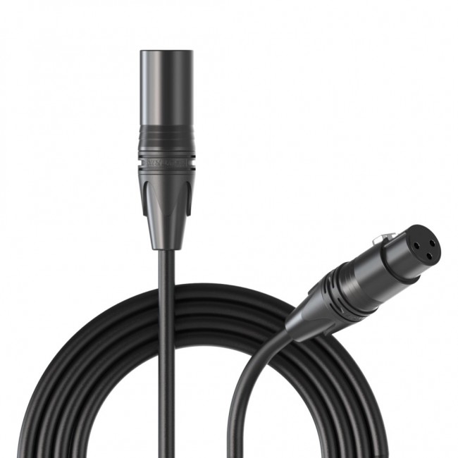 PROCAB CABLE MALE XLR FEMALE XLR, ULTRAFLEX , 0,5 M PROCAB CABLE MALE XLR FEMALE XLR, ULTRAFLEX , 0,5 M