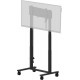 iiyama Double column electric floor lift on wheels for monitors up to 98