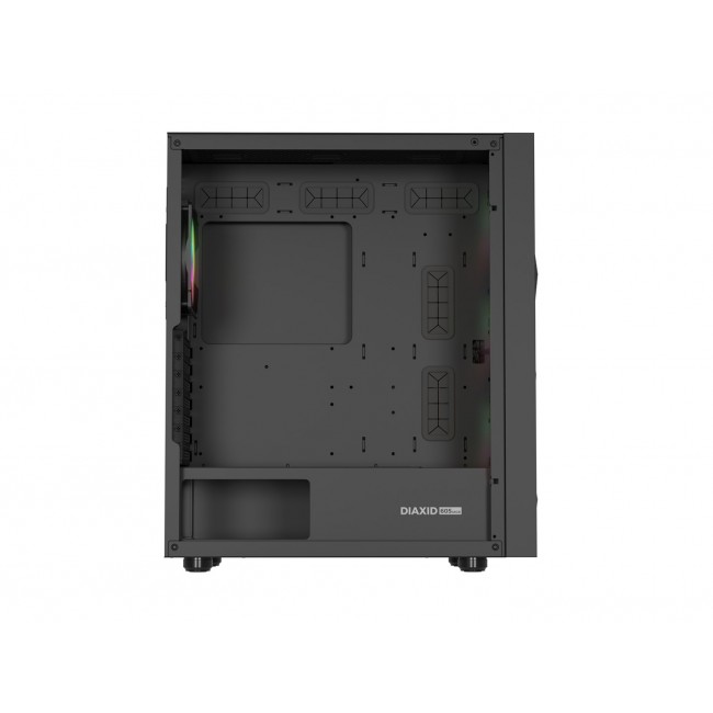 GENESIS DIAXID 605 ARGB MIDI TOWER CASE WITH USB-C WINDOW BLACK GENESIS DIAXID 605 ARGB MIDI TOWER CASE WITH USB-C WINDOW BLACK