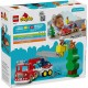 LEGO DUPLO 10473 Fire Truck with Hose and Firefighter