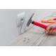 Wiha 42071 hammer Red, Stainless steel
