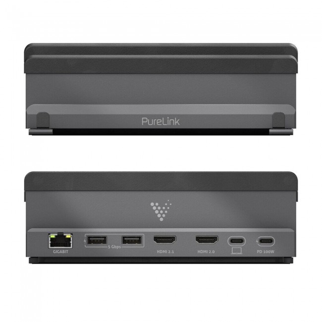 PureLink VL-DS100 laptop dock/port replicator Wired USB 3.2 Gen 1 (3.1 Gen 1) Type-C Black, Grey PureLink VL-DS100 laptop dock/port replicator Wired USB 3.2 Gen 1 (3.1 Gen 1) Type-C Black, Grey