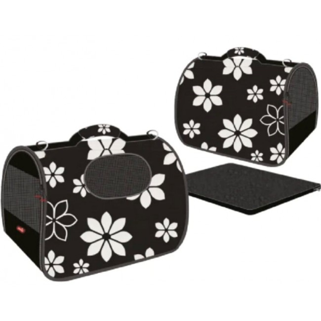 ZOLUX Nomad Flower L pet carrier bag for dogs and cats 50.5 25 33 cm