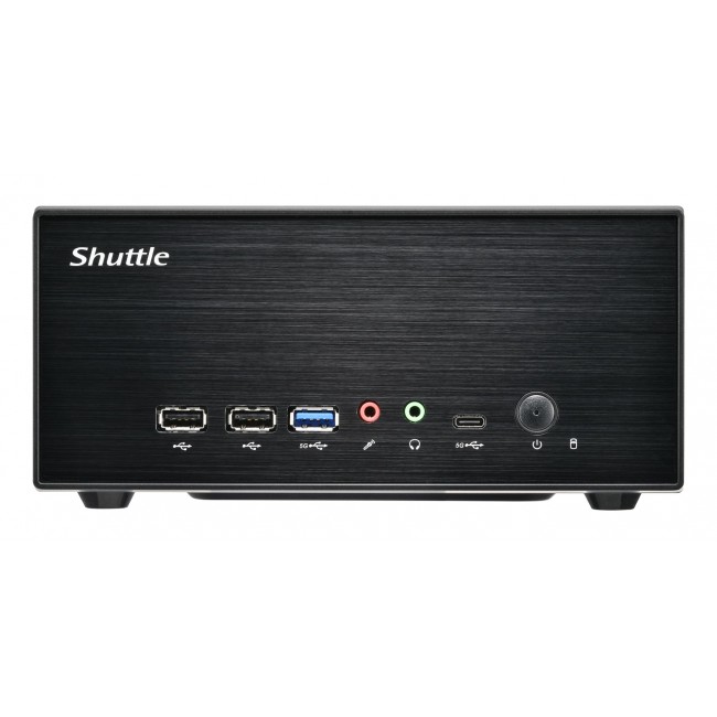Shuttle XPC slim Barebone XB860G2 - S1851, Intel H860, 1xDP, 2xHDMI, 2 PCIe Slots (1x 16X & 1x X1), 2x Intel LAN (1G + 2.5G), 8x USB, 3x M.2, 24/7 permanent operation
