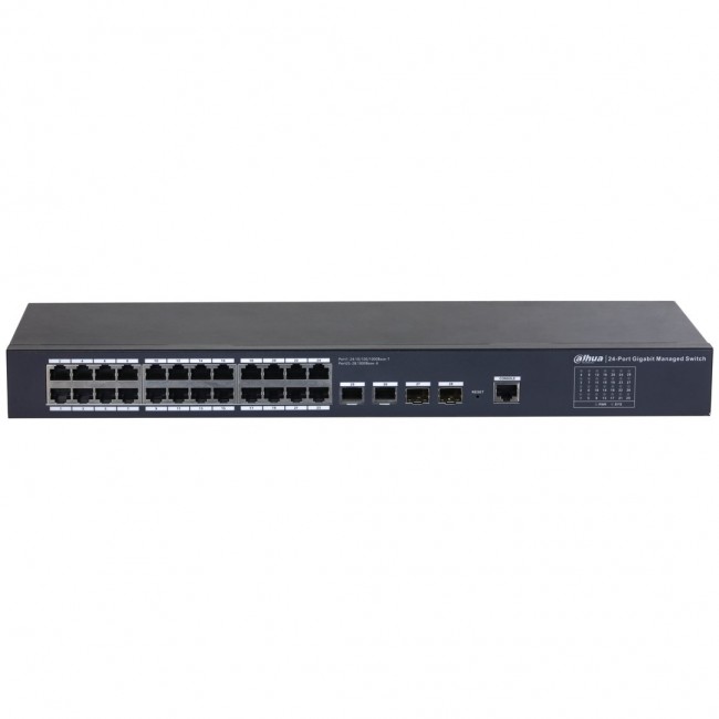 Dahua Technology SG4028 Managed L2 Gigabit Ethernet (10/100/1000) Black