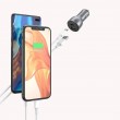 Ugreen 60980 mobile device charger Universal Silver Cigar lighter Fast charging Auto