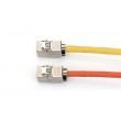 Digitus CAT 6A Keystone module, shielded with intelligent cable manager, set (24 pieces)