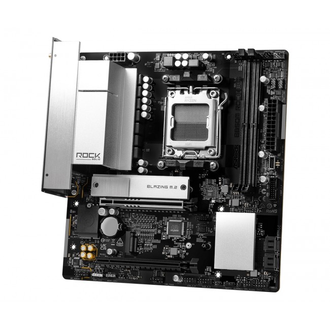 Asrock B850M Rock WiFi AMD B850 Socket AM5 micro ATX