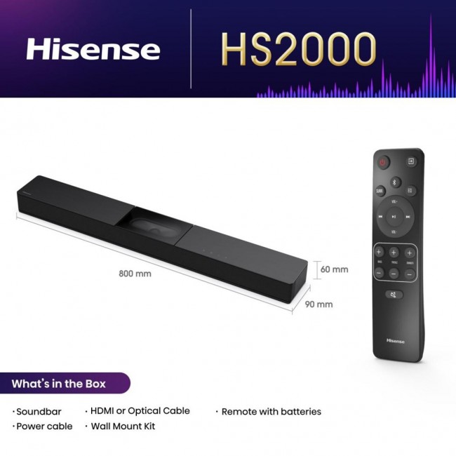 Hisense HS2000 2.1 channels 240 W