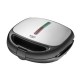 Adler AD 3040 sandwich maker 1200 W Black, Grey