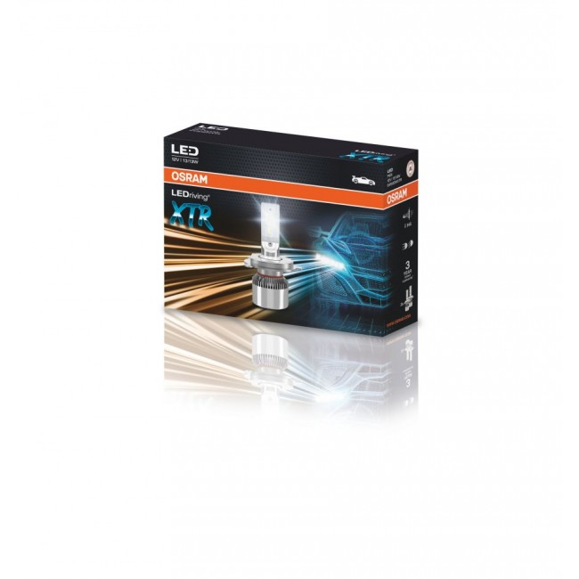 OSRAM LEDriving XTR H4 (64193DWXTR) LED HEADLIGHT BULBS 2 pc(s) OSRAM LEDriving XTR H4 (64193DWXTR) LED HEADLIGHT BULBS 2 pc(s)