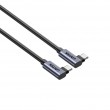 UNITEK C14147ABK01-1M - USB C 90 /90 PD 100W M/M 1M