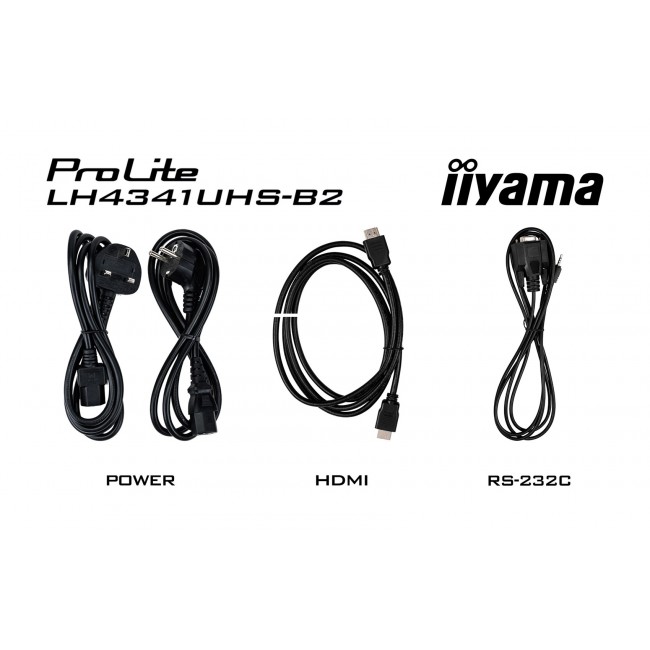 Iiyama LH4341UHS-B2 43-inch 3840x2160 4K UHD IPS Panel Iiyama LH4341UHS-B2 43-inch 3840x2160 4K UHD IPS Panel