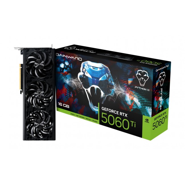Gainward GeForce RTX 5060 Ti Python III NVIDIA 16 GB GDDR7