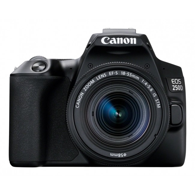 Canon EOS 250D+EF-S 18-55mm SLR Camera Kit 24.1 MP CMOS 6000 x 4000 pixels Black