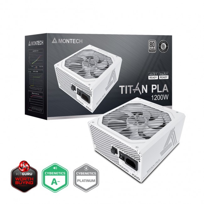 Montech Titan PLA 1200W - 80 PLUS Platinum, modula