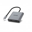 UNITEK ADAPTER USB-C, 2x HDMI, 4K@60HZ, MST, V1404B