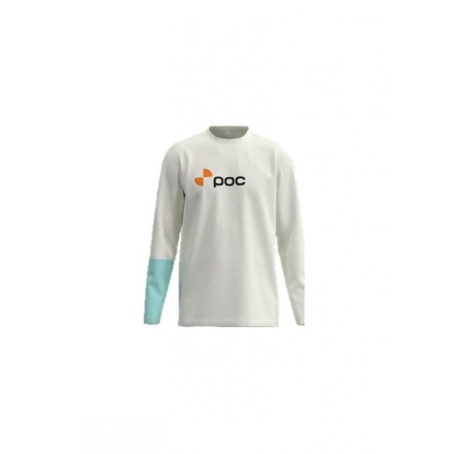 Koszulka POC L/S Tee bia a - XL Koszulka POC L/S Tee bia a - XL