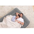Bestway Tritech Air Mattress Queen with Built-in AC Pump and Antimicrobial Coating 2.03 m x 1.52 m x 46 cm