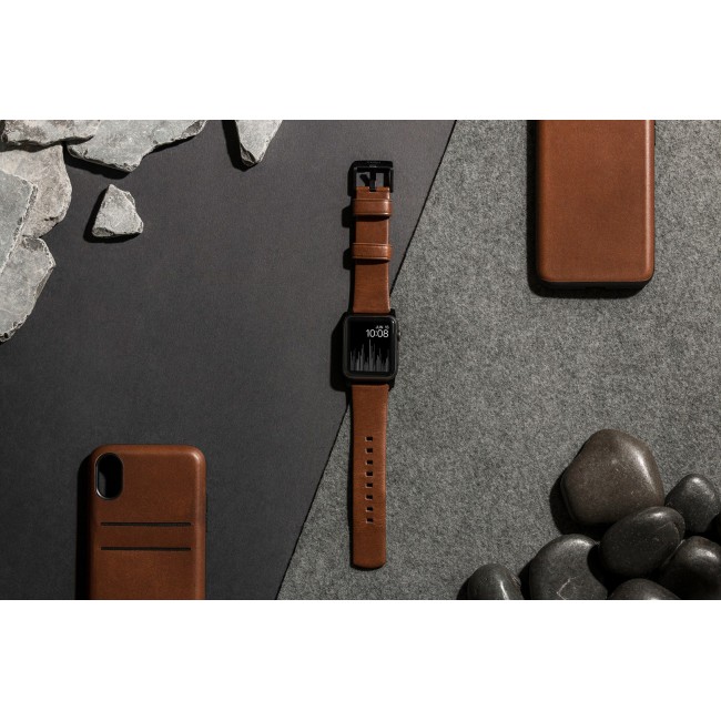 Nomad NM1A4RBM00 smart wearable accessory Band Brown Leather