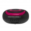 Denver TCL-212BT PINK CD player Portable CD player Black, Pink