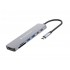 Conceptronic DONN28G 7-in-1 USB 3.2 Gen 1 Docking Station, 4K60Hz HDMI, USB-A 5Gbps x 2, USB-C 5Gbps, SD, TF/MicroSD, 100W USB PD
