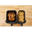 Tefal Dual Easy Fry & Grill EY905D Double 8.3 L Stand-alone 2700 W Hot air fryer Stainless steel