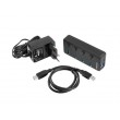 NATEC HUB USB 3.0 MANTIS 2 4-PORTS WITH SWITCH+POWER SUPPLY NATEC HUB USB 3.0 MANTIS 2 4-PORTS WITH SWITCH+POWER SUPPLY