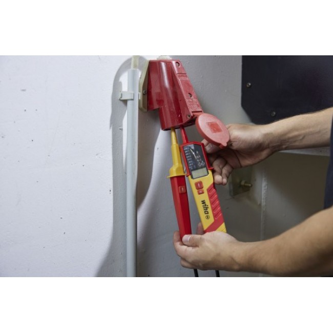 Wiha 45217 voltage tester screwdriver Red, Yellow
