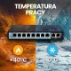 Extralink PoE Switch CERES 8x 100Mb/s PoE/PoE+, 2x RJ45 Uplink 100Mb/s, 96W