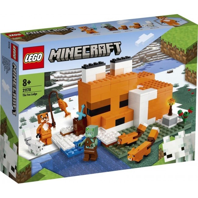 LEGO Minecraft 21178 Foxes' Habitat LEGO Minecraft 21178 Foxes' Habitat