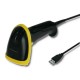 Qoltec 50867 Laser reader 1D | 2D | USB | Black Qoltec 50867 Laser reader 1D | 2D | USB | Black
