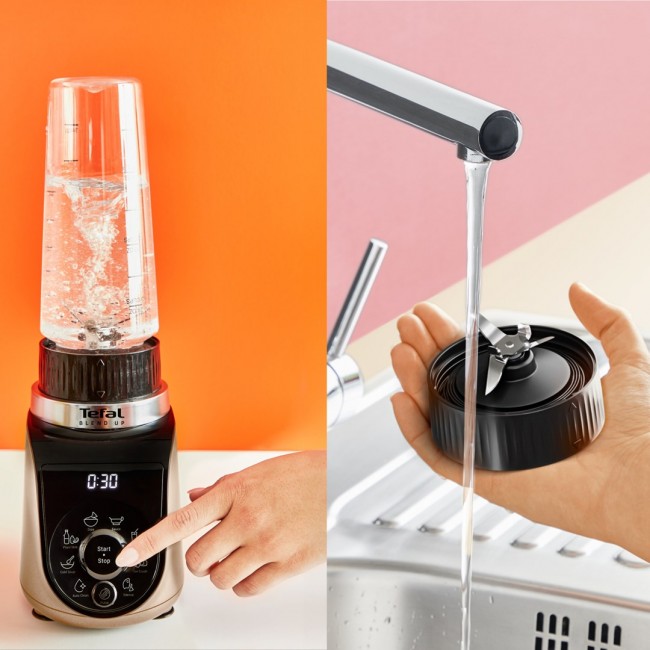 Tefal Blend Up BL190AF0 blender 0.85 L Tabletop blender 1000 W Beige, Black, Transparent Tefal Blend Up BL190AF0 blender 0.85 L Tabletop blender 1000 W Beige, Black, Transparent