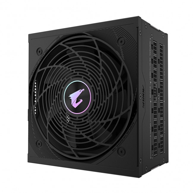 GIGABYTE AORUS ELITE P1000W ICE Power Supply Unit - PCIe 5.0, 80 PLUS Platinum, Fully modular design, 120mm Fan, ATX 3.0 compatible, EU Plug GIGABYTE AORUS ELITE P1000W ICE Power Supply Unit - PCIe 5.0, 80 PLUS Platinum, Fully modular design, 120mm Fan, ATX 3.0 compatible, EU Plug